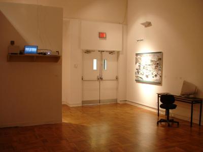 Picture of installation at CSUS Gallery